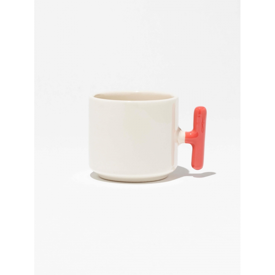 Kulpu Pembe Latte Fincanı