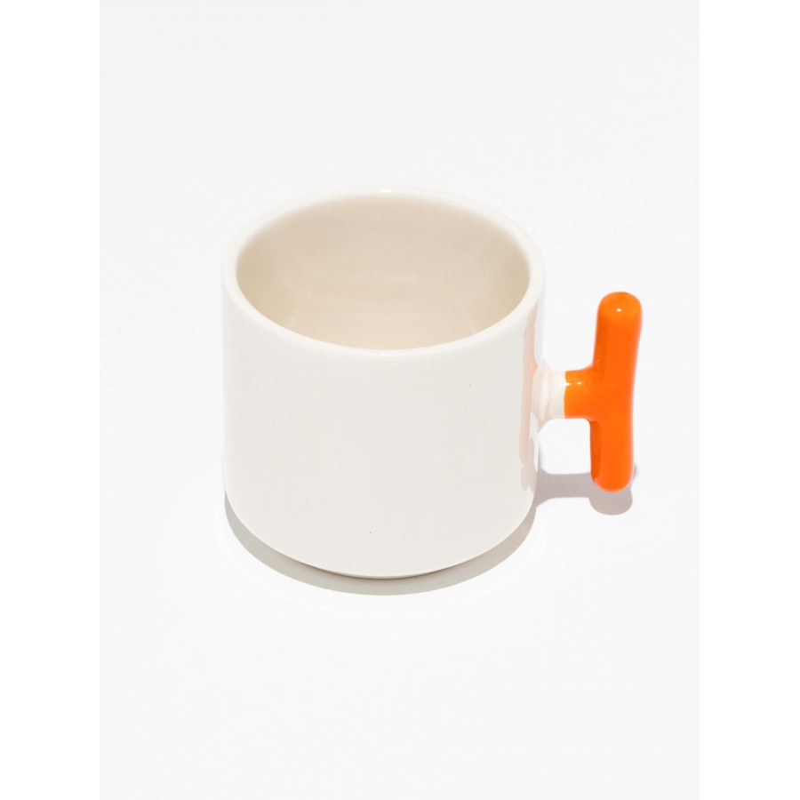 Kulpu Turuncu Latte Fincanı