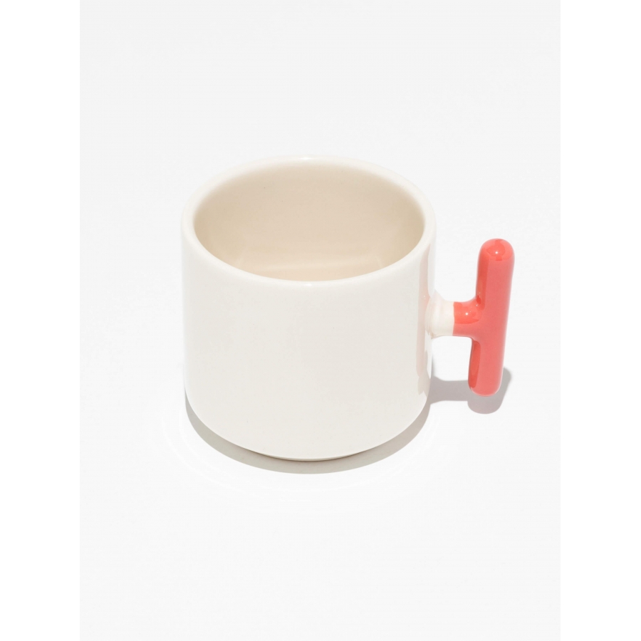 Kulpu Pembe Latte Fincanı