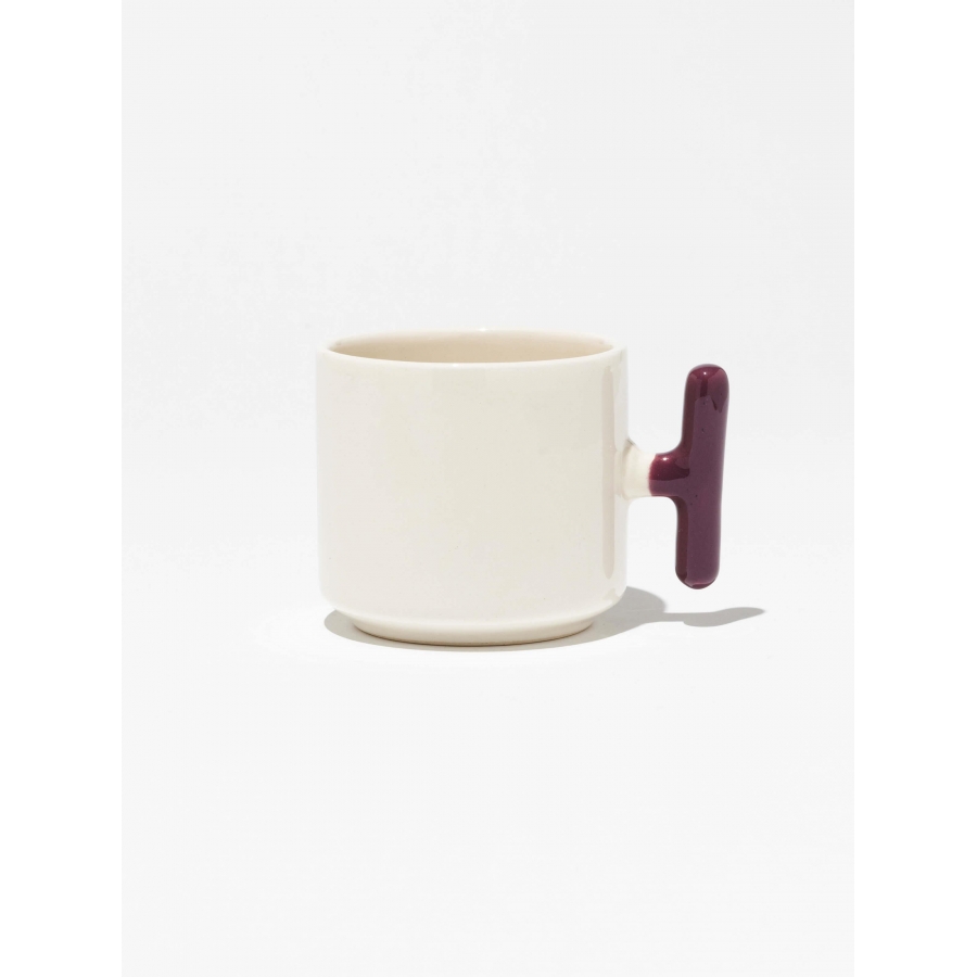 Kulpu Lila Latte Fincanı